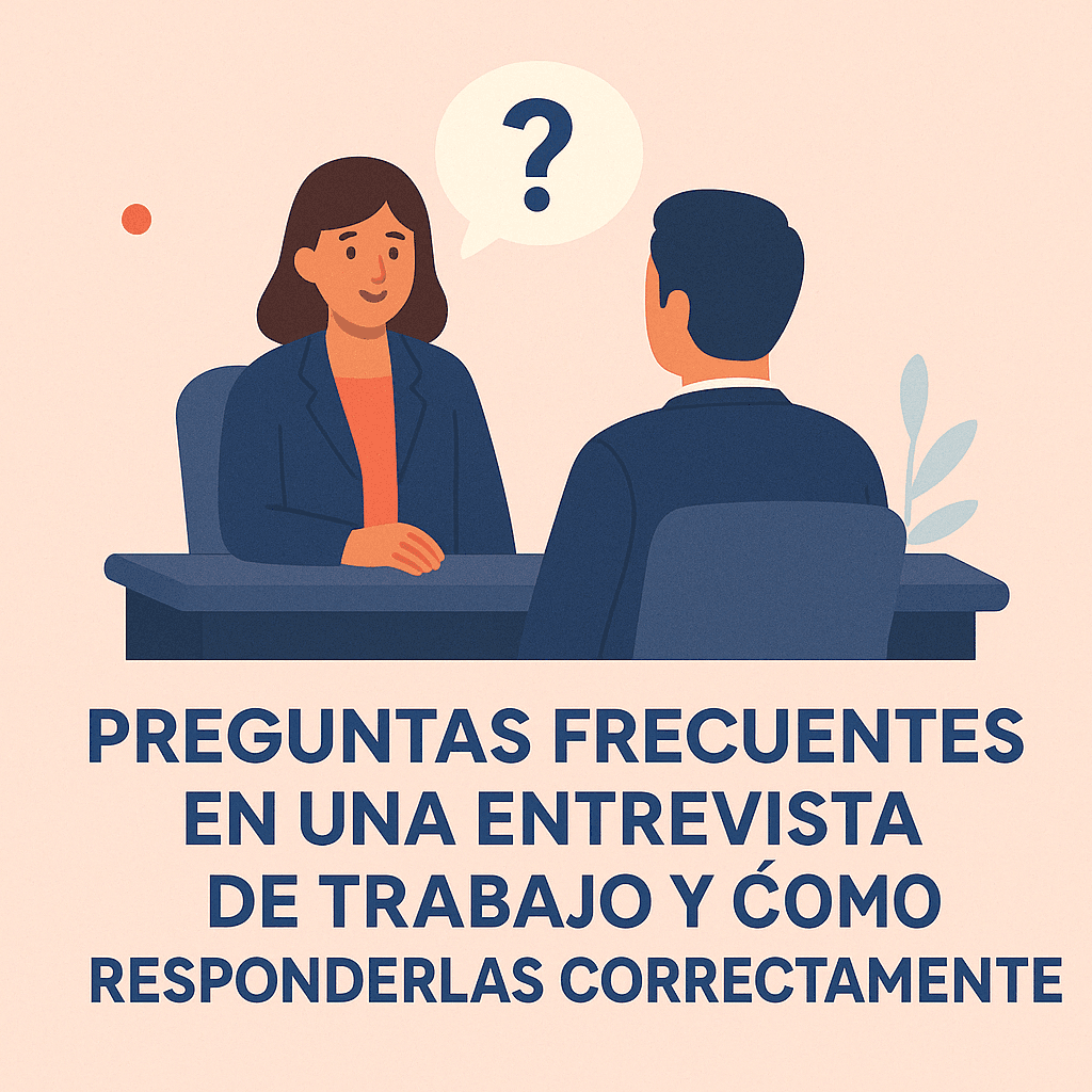 Preguntas frecuentes en una entrevista de trabajo y cómo responderlas correctamente