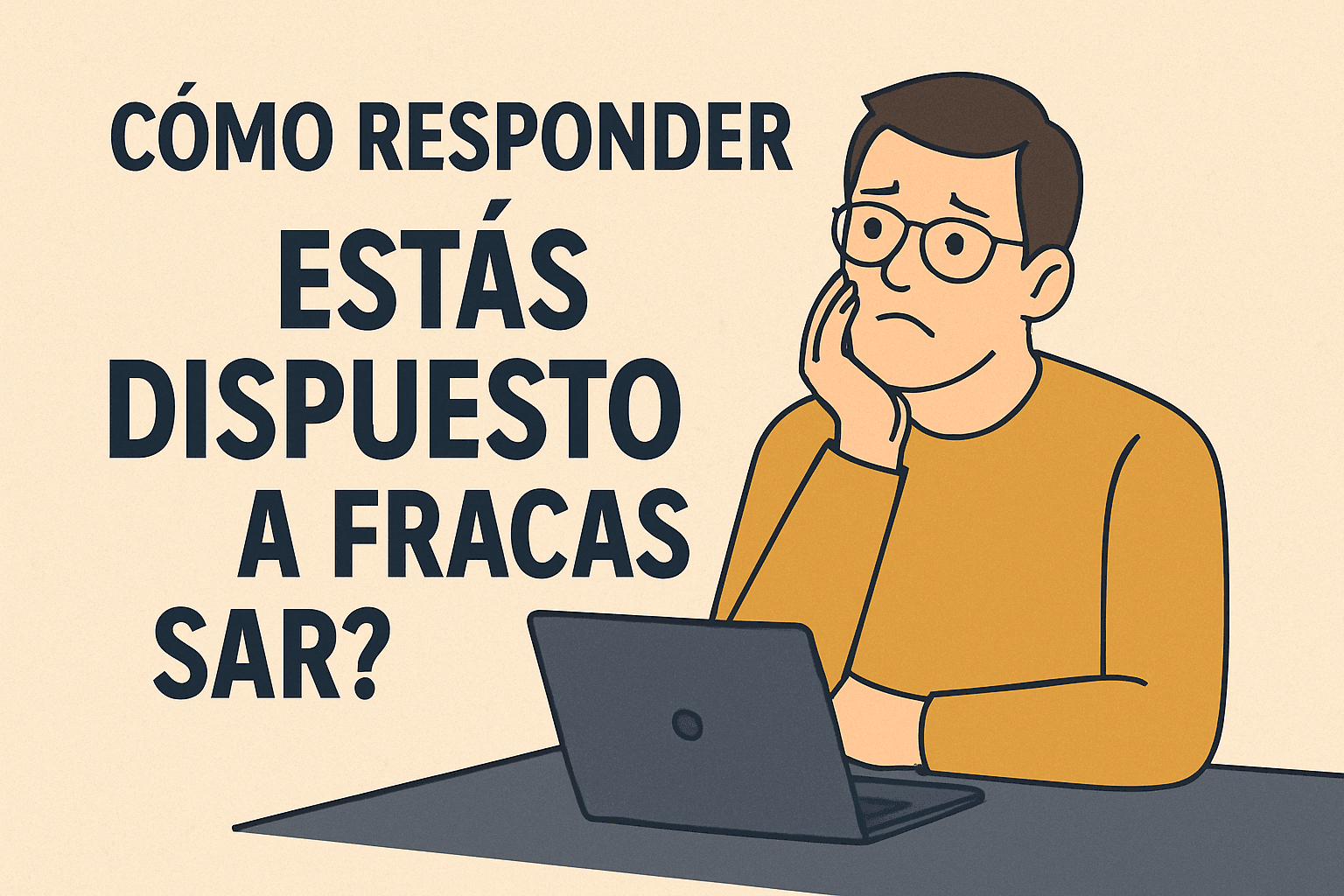 ¿Estás dispuesto a fracasar? Cómo responder con éxito a esta pregunta en tu entrevista