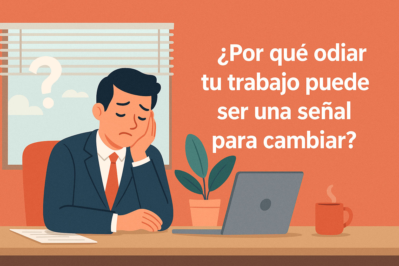 ¿Por qué odiar tu trabajo puede ser una señal para cambiar?