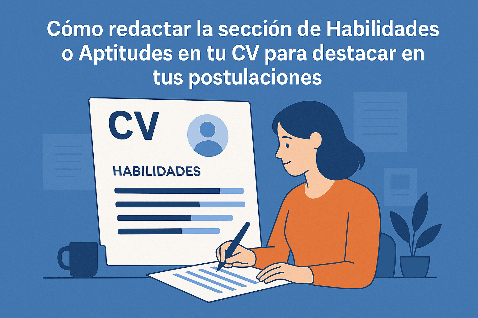 Cómo redactar la sección de Habilidades o Aptitudes en tu CV para destacar en tus postulaciones