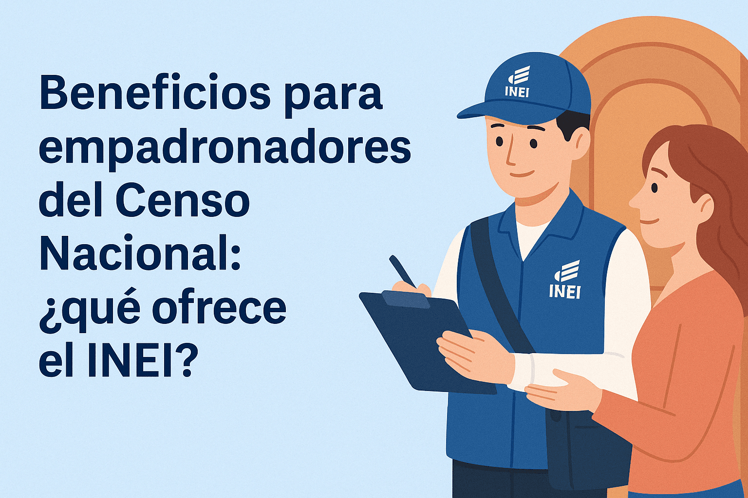 Beneficios para empadronadores del Censo Nacional: ¿qué ofrece el INEI?